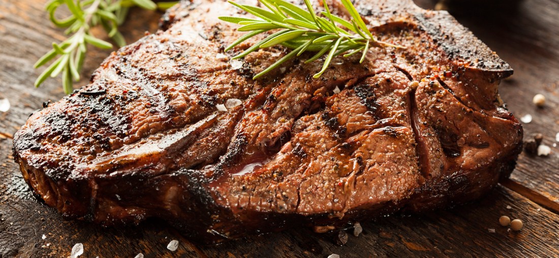 Grilled BBQ T-Bone Steak